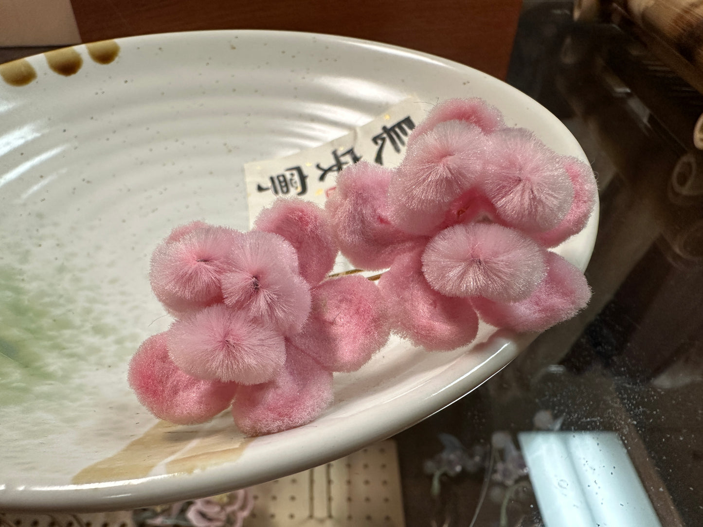 仿绒花 traditional velvet flowers